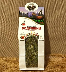 Чай Бодрящий с измельченными пантами Алтайского Марала